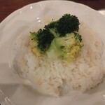 ミスターとフライパン - 海鮮カレー（1680円）のライス