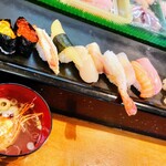 Kintaro sushi - にぎり寿し 特上