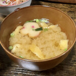 お食事処 だんらん日和 - 本日のランチ(¥1,650) 汁物
