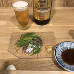 手打ちそばちくま - アジ