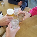 Oomiya kokusai kantorii kurabu resutoran - おめでとう！！乾杯！！