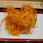 てんぷら 近藤 - 人参