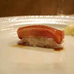 うを徳 - 函館 戸井 本鮪 大トロ（握り）