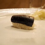 うを徳 - 根室 鰯（握り）