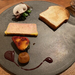 オーベルジュ 漣 - 前菜選択／フォアグラのテリーヌ