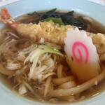 レストラン利根 - 料理写真:海老天うどん