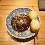 とり茶太郎 - 肉詰め椎茸 + 白玉