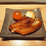 とり茶太郎 - 燻製盛り合わせ（比内地鶏 手羽 + きんかん + チーズ）