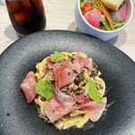 生パスタ専門店 Cosi Cosi - 2022年12月 生ハムと5種キノコのゴルゴンゾーラクリームソース 1,580円