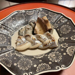 Souan Tanaka - 焼物・太刀魚、牡蠣、原木椎茸