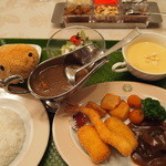 レストラン雪河亭 - 明治の洋食＆カレーセット（H25)