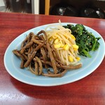 十条 はやし - ナムル盛合せ