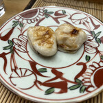 すし匠 - ふぐの白子焼き