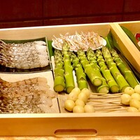 天ぷら 元吉 - 本日のネタ