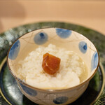 うを徳 - 2022.12 蟹鍋の〆雑炊（蒲鉾とカラスミ入り）
