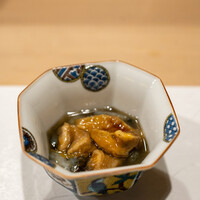 うを徳 - 2022.12 出汁と土佐酢で煮た宮城産青海鼠（なまこ）青森下北産天然海鞘（ほや）