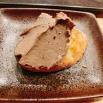 炭火焼鳥　榊 - レバーペーストはクリームチーズが入った濃厚な逸品(^-^)