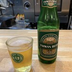 西華房 - 台湾ビール、800円