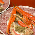 西村屋ホテル 招月庭 - 地物松葉蟹茹で