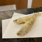 鮨 くぼた - わかさぎ天ぷら