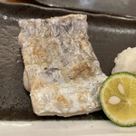 鮨 くぼた - 太刀魚塩焼き