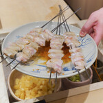 すし 良月 - クエ串焼き