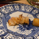 すし 良月 - クエ串焼き