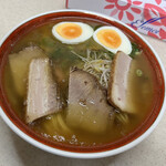 天神そば - 5番(大盛り玉子入り)