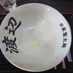 自家製太麺 渡辺 - 