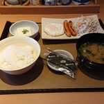 やよい軒 - 目玉焼き朝食