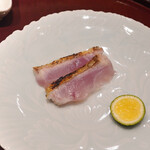 すし 良月 - 白甘鯛藁焼き