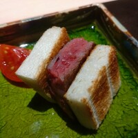 和牛lab K - サーロインのサンドイッチ