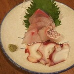 金町製麺 - 刺身盛