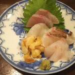 金町製麺 - 刺身盛