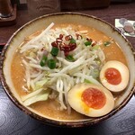 Misoichi - 野菜みそラーメン730円ニンニク60円辛しみそ80円