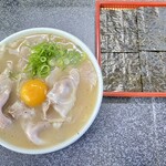 佐賀ラーメン いちげん。 - いちげん。ラーメン＋海苔