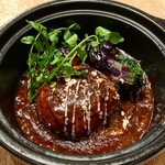 Meat＆Wine 肉酒場サルーテ - ハンバーグステーキ