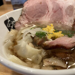 中華そば 高野 - 特製豚つけ蕎麦　　1350円