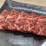 焼肉・定食・冷麺 味楽苑 - 和牛カルビ1650円
      江刺牛カイノミ