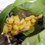 BELLOWS BURGER - 林檎とクリームチーズのハンバーガー（レギュラーサイズ）1400円