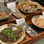 西村屋ホテル 招月庭 - お惣菜もどれも味付けがいい。