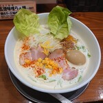 暁 製麺 - 五徳味噌らぁ麺+味玉