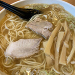 更科 - 相方は看板メニューの「中華そば」を…