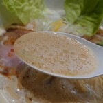 暁 製麺 - スープ