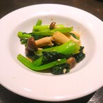 京鼎樓 - 青菜の腐乳炒め