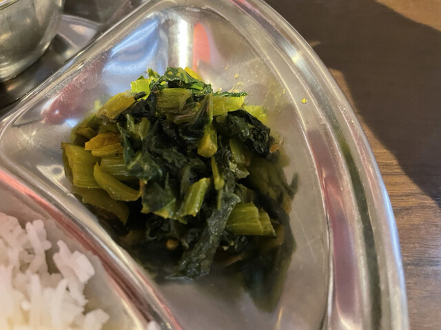 インドの豆腐サーグのレシピ