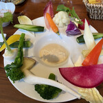 オーベルジュ 漣 - スティック野菜