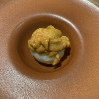 bb9 - 美濃蕪の薪焼き　雲丹乗せ