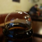 Gorakutei - 中瓶ビールの泡