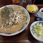 銅谷そば - 料理写真:ざるそば